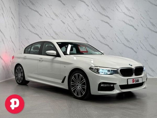 BMW 5-Series Saloon, Diesel, 2017, White
