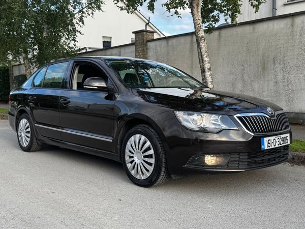 Skoda Superb Saloon, Diesel, 2015, Brown