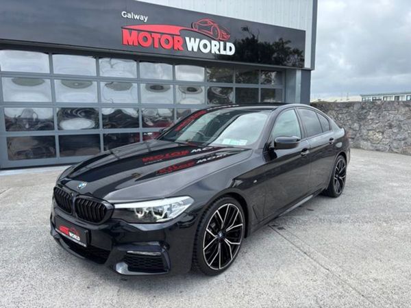 BMW 5-Series Saloon, Diesel, 2018, Black