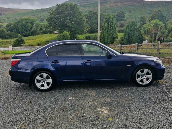 BMW 5-Series Saloon, Diesel, 2009, Blue