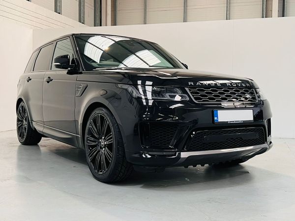 Land Rover Range Rover Sport SUV, Petrol Hybrid, 2020, Black