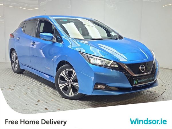Nissan Leaf Hatchback, Electric, 2021, Blue