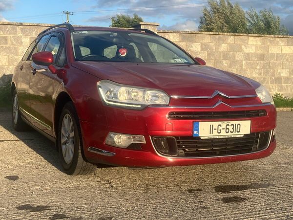 Citroen C5 Estate, Diesel, 2011, Red