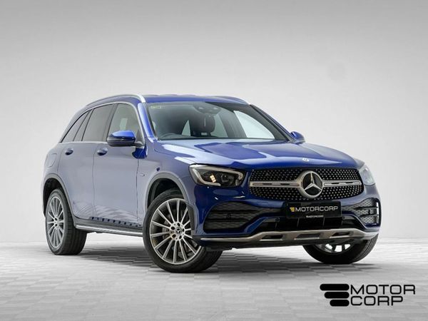 Mercedes-Benz GLC SUV, Hybrid, 2021, Blue
