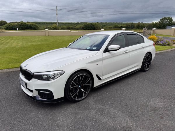 BMW 5-Series Saloon, Diesel, 2018, White