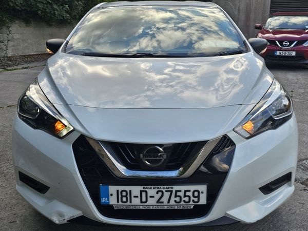 Nissan Micra Hatchback, Petrol, 2018, White