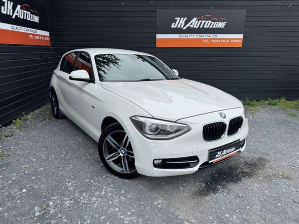 BMW 1-Series Hatchback, Petrol, 2014, White