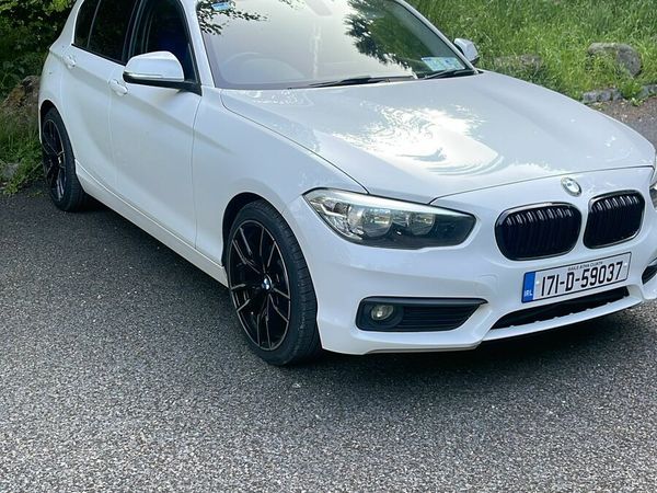 BMW 1-Series Hatchback, Diesel, 2017, White