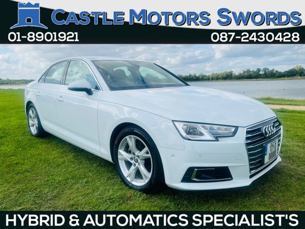 Audi A4 Saloon, Petrol, 2017, White