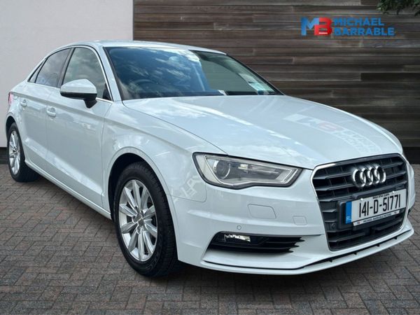 Audi A3 Saloon, Petrol, 2014, White