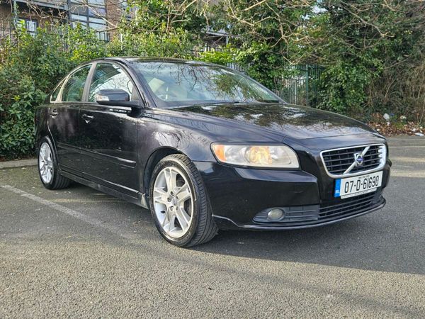 Volvo S40 Saloon, Ethanol Petrol, 2007, Black