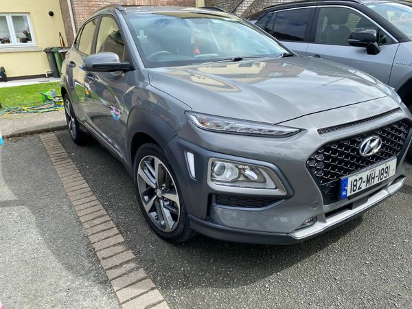 Hyundai KONA Hatchback, Petrol, 2018, Grey