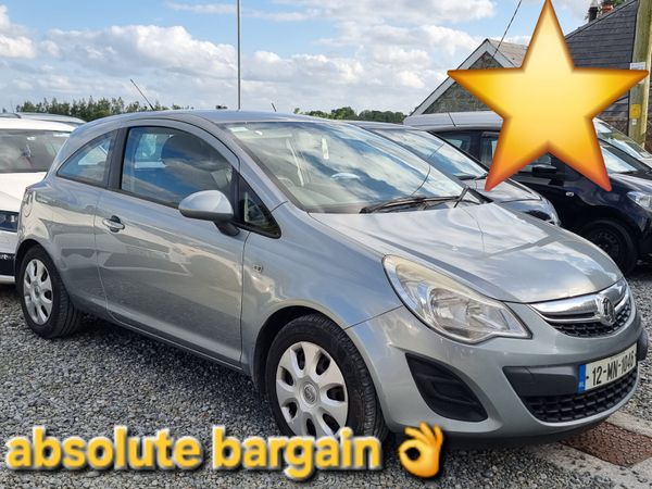 Vauxhall Corsa Hatchback, Petrol, 2012, Silver