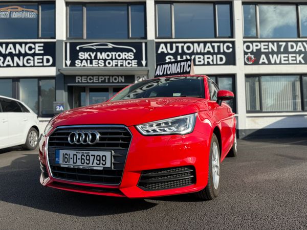 Audi A1 Hatchback, Petrol, 2016, Red