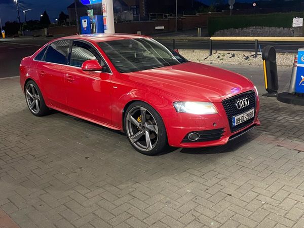 Audi A4 Saloon, Diesel, 2009, Red