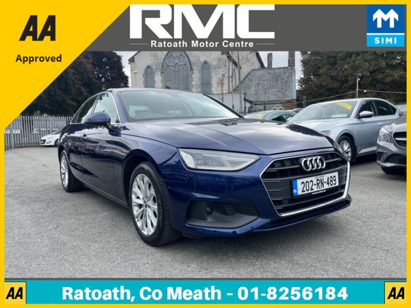 Audi A4 Saloon, Diesel, 2020, Blue