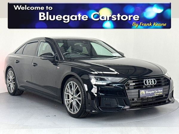 Audi A6 Saloon, Petrol Hybrid, 2023, Black