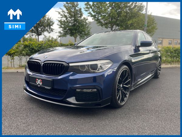 BMW 5-Series Saloon, Diesel, 2017, Blue