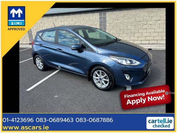 Ford Fiesta Hatchback, Petrol, 2019, Blue
