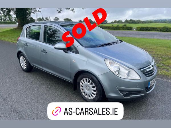 Opel Corsa Hatchback, Petrol, 2010, Silver