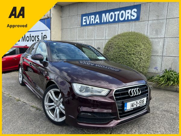 Audi A3 Saloon, Petrol, 2014, Purple