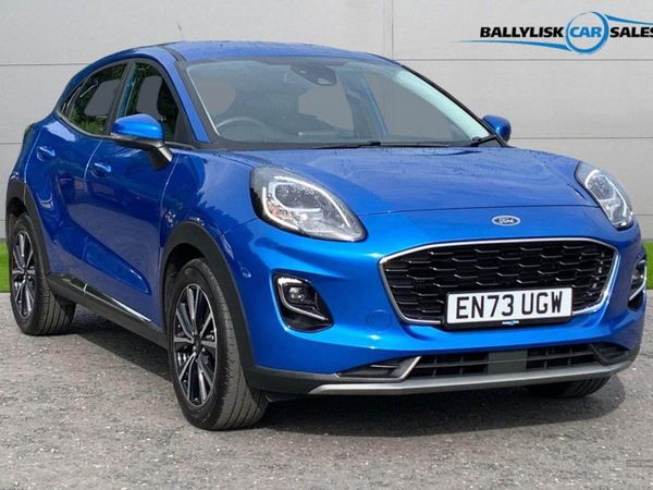 Ford Puma , Petrol Hybrid, 2024, Blue