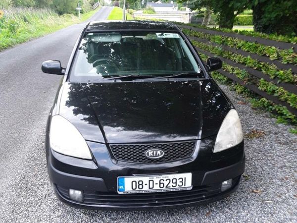 Kia Rio Saloon, Petrol, 2008, Black