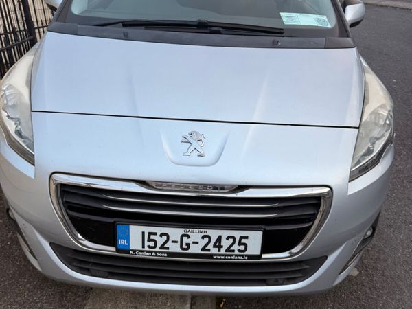 Peugeot 5008 MPV, Diesel, 2015, Silver