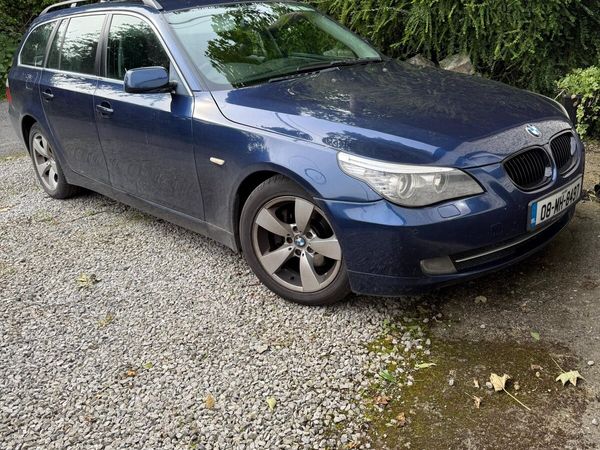 BMW 5-Series Estate, Diesel, 2008, Blue