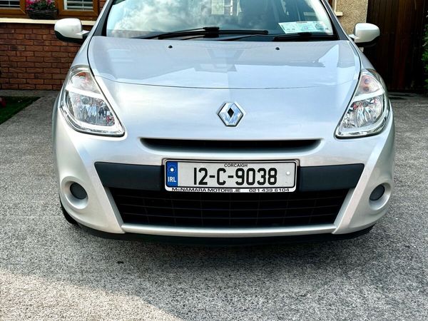Renault Clio Hatchback, Ethanol Petrol, 2012, Silver