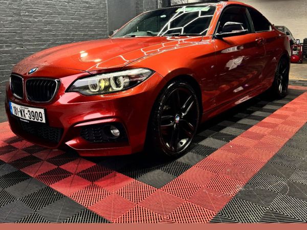 BMW 2-Series Coupe, Diesel, 2018, Orange