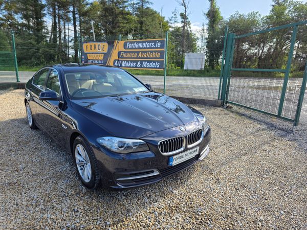 BMW 5-Series Saloon, Diesel, 2016, Blue