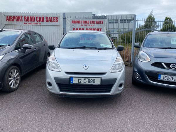 Renault Clio Hatchback, Ethanol Petrol, 2012, Silver