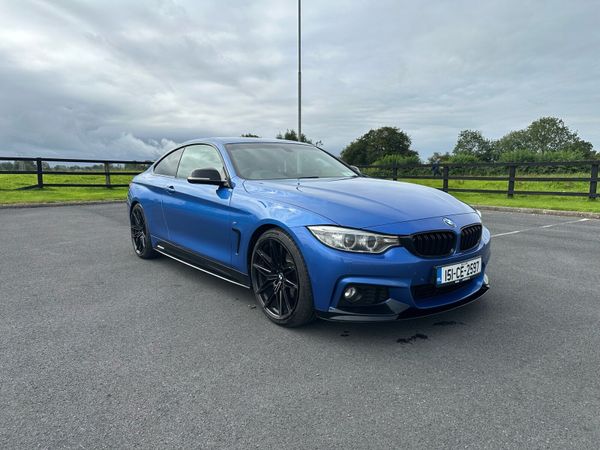 BMW 4-Series Coupe, Diesel, 2015, Blue