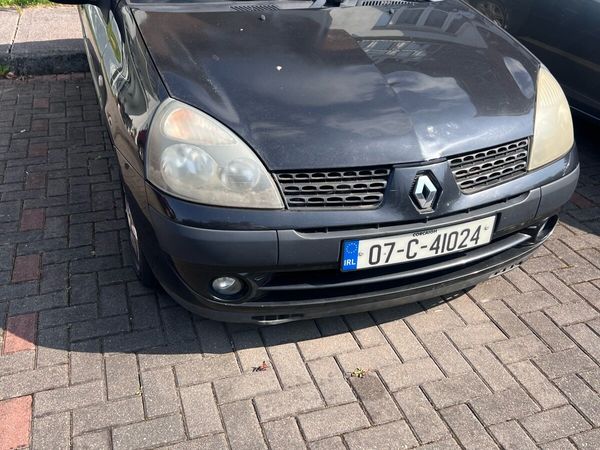Renault Clio Hatchback, Petrol, 2007, Black