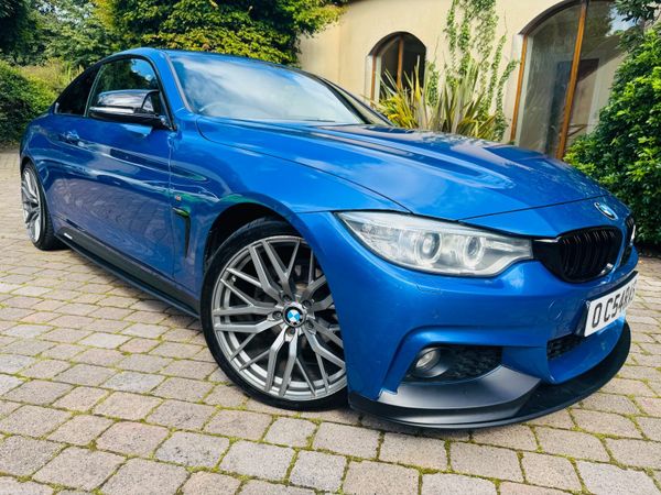 BMW 4-Series Coupe, Diesel, 2014, Blue