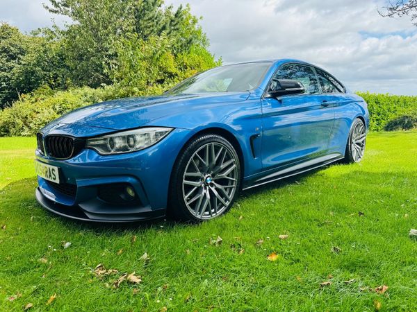 BMW 4-Series Coupe, Diesel, 2014, Blue