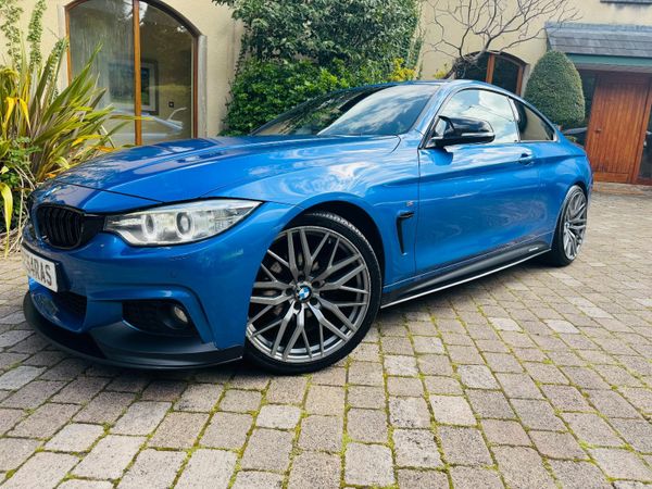 BMW 4-Series Coupe, Diesel, 2014, Blue