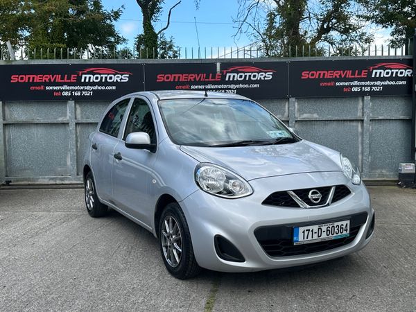 Nissan March Hatchback, Petrol, 2017, Silver
