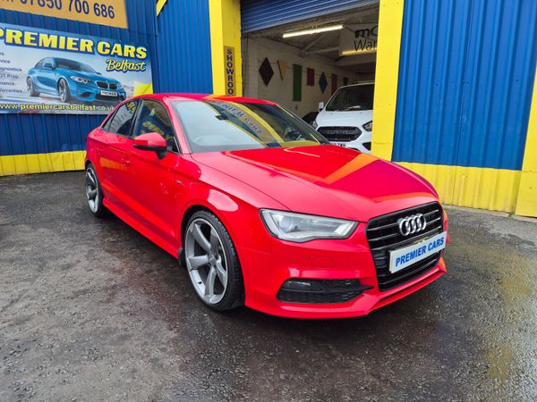 Audi A3 Saloon, Diesel, 2014, Red