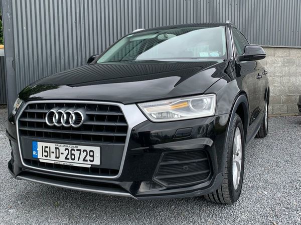 Audi Q3 SUV, Diesel, 2015, Black