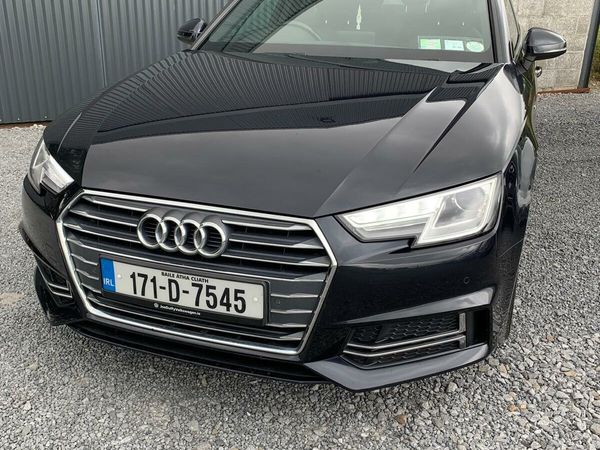 Audi A4 Saloon, Diesel, 2017, Blue