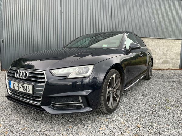 Audi A4 Saloon, Diesel, 2017, Blue