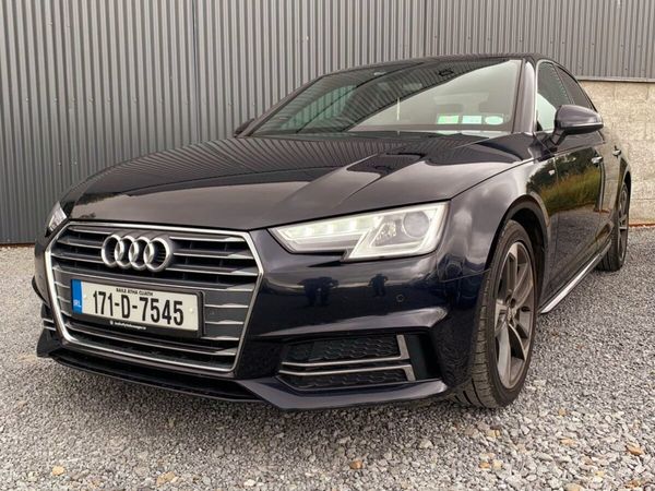 Audi A4 Saloon, Diesel, 2017, Blue