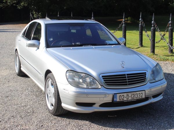 Mercedes-Benz S-Class Saloon, Petrol, 2002, Silver