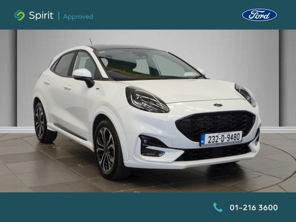 Ford Puma MPV, Petrol Hybrid, 2023, White