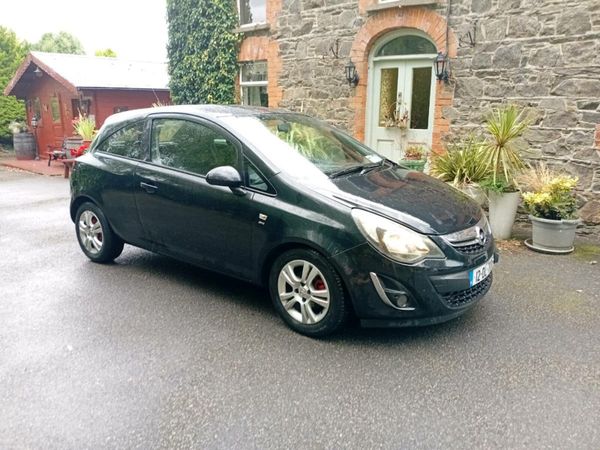 Vauxhall Corsa Hatchback, Petrol, 2012, Black
