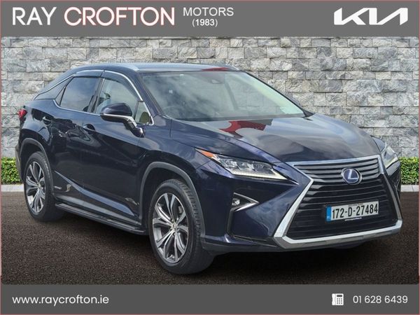 Lexus RX SUV, Petrol Hybrid, 2017, Blue