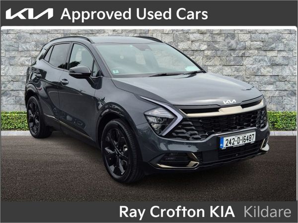 Kia Sportage SUV, Petrol Plug-in Hybrid, 2024, Grey