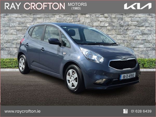 Kia Venga MPV, Petrol, 2018, Blue